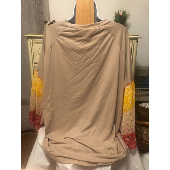 Boho style top by Emerald in size 2X - Picture 6 of 10